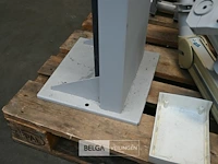 4 x bureausteun + metalen schermhouder - afbeelding 3 van  7