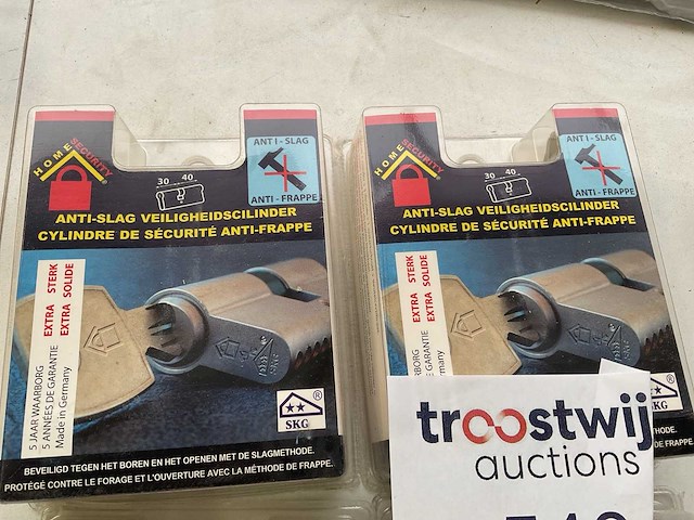 4 x cilindersloten - afbeelding 3 van  5