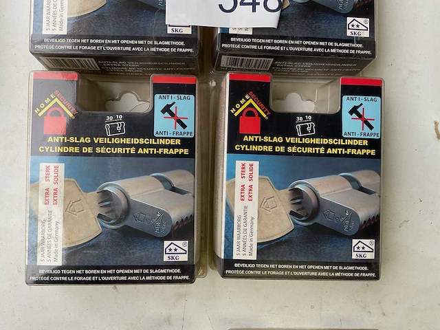 4 x cilindersloten - afbeelding 2 van  6