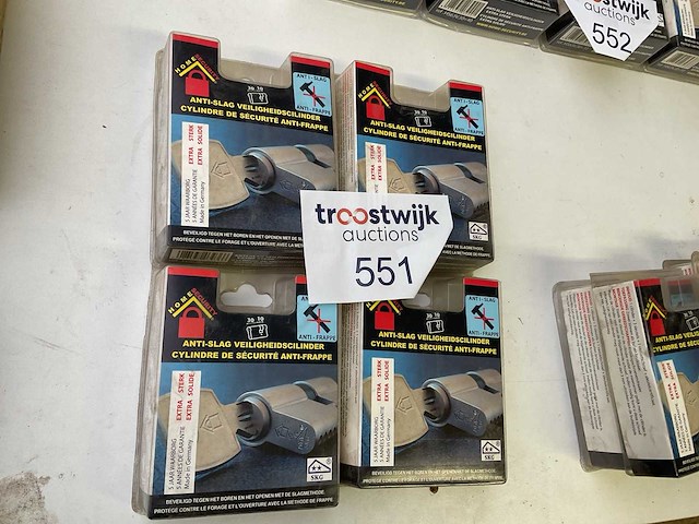 4 x cilindersloten - afbeelding 1 van  6