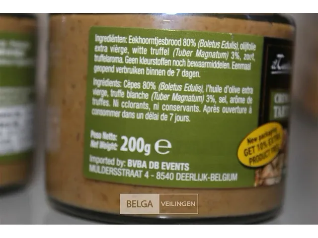 4 x crema di porcini tartufo 200 gr - afbeelding 4 van  4