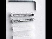 4 x cube black bidirectionele led wandlamp – 2x5w – 3500k neutraal wit – ip54 (sw-2312-2) - afbeelding 4 van  5