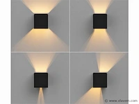 4 x cube motion wand armaturen zwart - afbeelding 7 van  7
