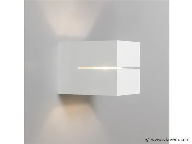 4 x cube split wand opbouw spot wit - afbeelding 3 van  7