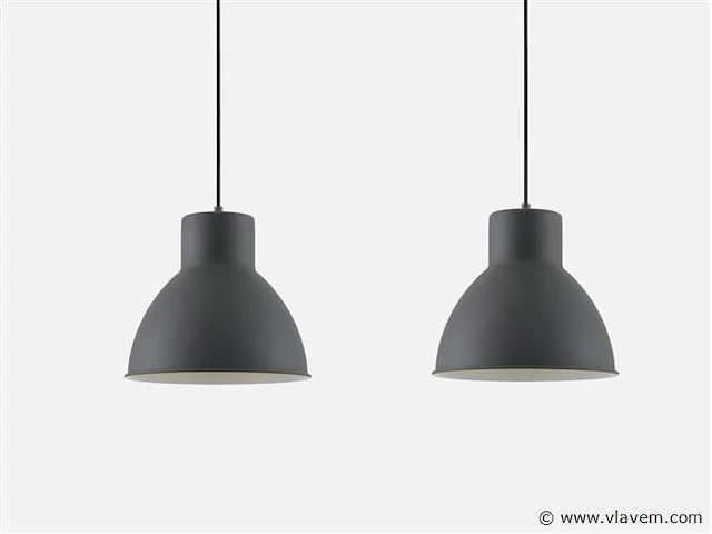 4 x dant hanglamp modern design zwart - afbeelding 1 van  7