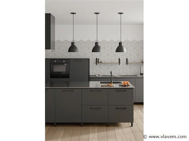 4 x dant hanglamp modern design zwart - afbeelding 2 van  7