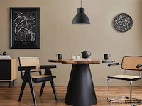 4 x dant hanglamp modern design zwart - afbeelding 3 van  7