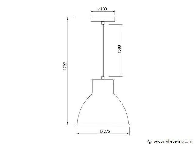 4 x dant hanglamp modern design zwart - afbeelding 4 van  7