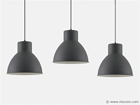 4 x dant hanglamp modern design zwart - afbeelding 7 van  7