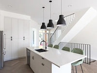 4 x dant hanglamp modern design zwart - afbeelding 5 van  10