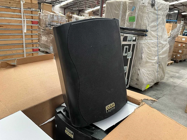 4 x dap audio pr-62t 100v luidspreker, zwart - afbeelding 1 van  4