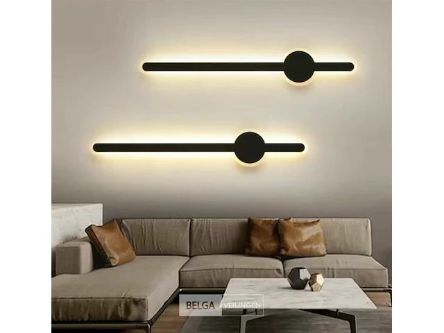 4 x decorative wall light 80 cm warm white (sw-189) warm wit - afbeelding 3 van  5