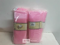 4 x decostof roze 3x1,5m - afbeelding 2 van  3