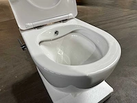 4 x design wit wc pot met bidet - afbeelding 2 van  4