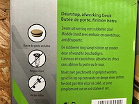 4 x deurstop; afwerking hout - afbeelding 3 van  3