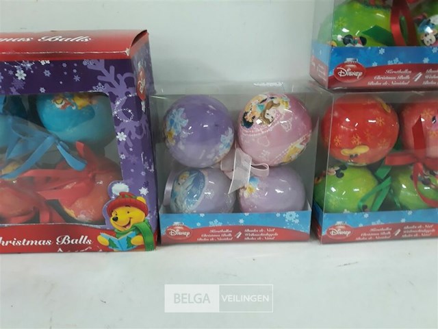 4 x disney kerstballen mix 4 stuks - afbeelding 3 van  3
