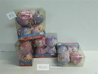 4 x disney kerstballen princess 4 stuks - afbeelding 2 van  3