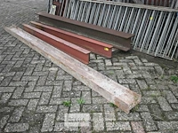 4 x diverse stalen poutrel - afbeelding 1 van  6