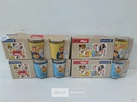 4 x drinkglas 3 stuks 16 cl kellogs - afbeelding 1 van  3