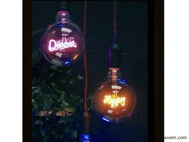 4 x edison dream en 4 x love filament lamp - afbeelding 2 van  9