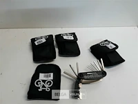 4 x gereedschapssetje doppen+inbus - afbeelding 1 van  3