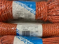 4 x geslagen polypropyleen touw 10-8-6 en 4mm - afbeelding 3 van  3