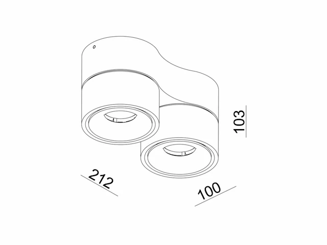 4 x gio 2.0 kantelbare design spot wit - afbeelding 7 van  11