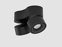 4 x gio 2.0 kantelbare design spot zwart - afbeelding 3 van  8