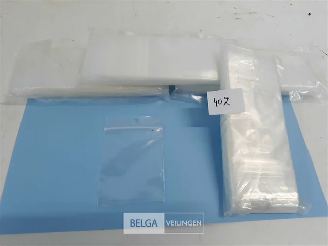 4 x gripzakjes 100 stuks 6x8 cm - afbeelding 1 van  3