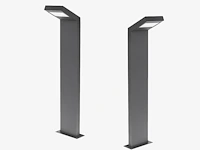 4 x gt 60 design grond lamp zwart - afbeelding 1 van  9