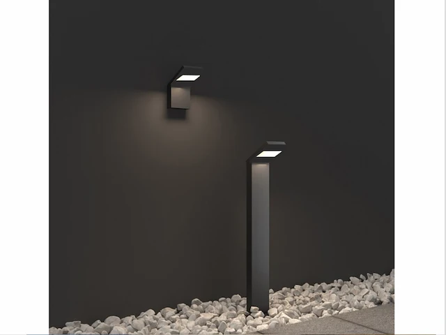 4 x gt 60 design wand lamp zwart - afbeelding 2 van  8