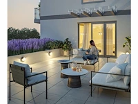 4 x gt cara led buiten wandlamp opaal - afbeelding 3 van  8
