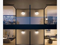4 x gt cara led buiten wandlamp opaal - afbeelding 4 van  8