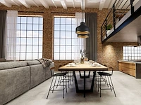 4 x gt gold hanglamp modern design zwart - afbeelding 2 van  6