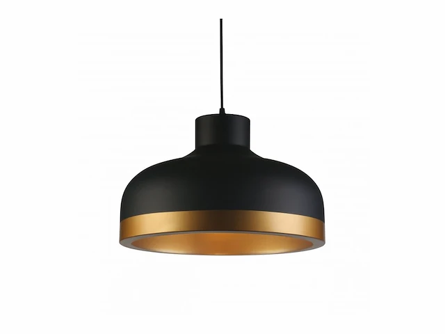 4 x gt gold hanglamp modern design zwart - afbeelding 3 van  6