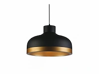 4 x gt gold hanglamp modern design zwart - afbeelding 3 van  6