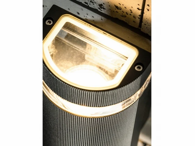 4 x gt silvana gevel lamp zwart - afbeelding 2 van  8
