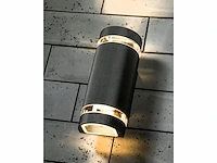 4 x gt silvana gevel lamp zwart - afbeelding 8 van  8