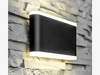 4 x gt walla design wand armatuur zwart - afbeelding 2 van  5