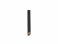 4 x gu10 opbouw design armatuur cilinder zand zwart 45cm - afbeelding 1 van  5