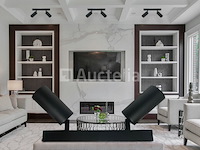 4 x gu10 opbouwarmatuur – 3 draaibare spots – zwart – aluminium – draaibaar 350°/70° – ip20 - afbeelding 2 van  5