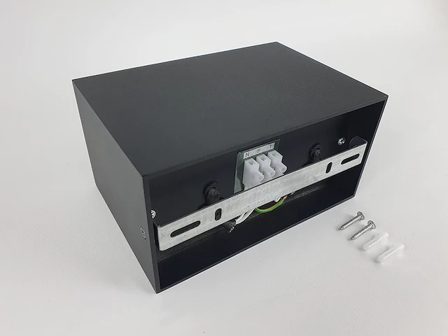 4 x gu10 opbouwspot armatuur dual fittingen zwart kantelbaar - afbeelding 6 van  7