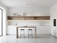 4 x gu10 opbouwspot armatuur triple cilinder zand wit draaibaar - afbeelding 3 van  8