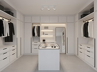 4 x gu10 opbouwspot armatuur triple cilinder zand wit en zwart draaibaar - afbeelding 1 van  6