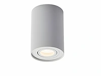 4 x gu10 opbouwspot armatuur wit kantelbaar 12,5cm - afbeelding 4 van  7