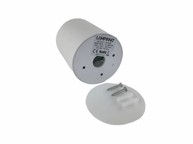 4 x gu10 waterdicht opbouwspot armatuur wit 9,5cm - afbeelding 5 van  7