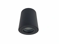 4 x gu10 waterdicht opbouwspot armatuur zwart 9,5cm - afbeelding 2 van  5