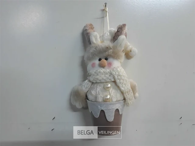 4 x hangdeco sneeuwman - afbeelding 3 van  3