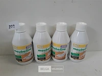 4 x hg meubeline voor lichte houtsoorten 250 ml - afbeelding 2 van  3