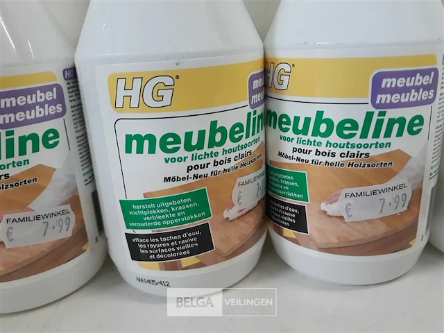 4 x hg meubeline voor lichte houtsoorten 250 ml - afbeelding 3 van  3